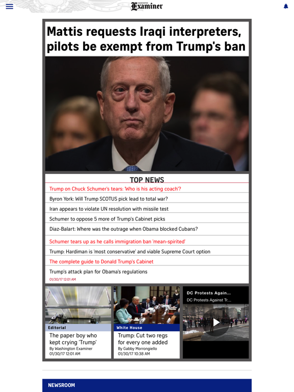 Screenshot #4 pour Washington Examiner