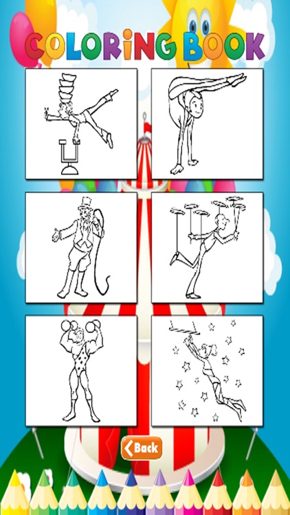 Circus Coloring Book - Activities for Kid