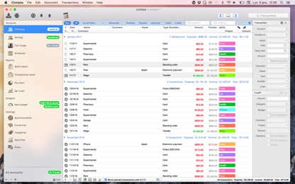 iCompta 6 screenshot 1