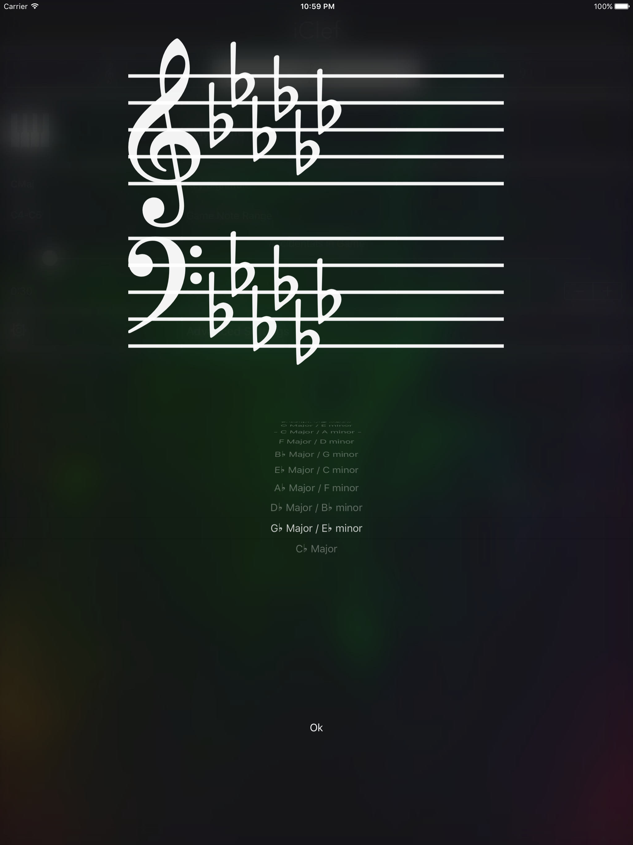 iClef - Sight Reading & Note Recognition Your Way screenshot 9