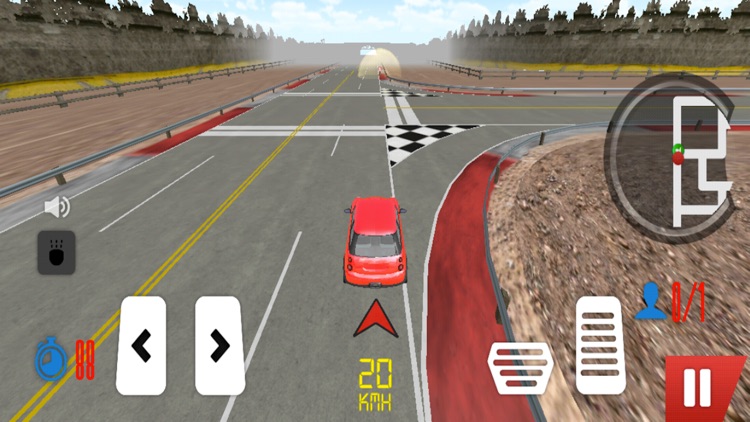 Gorgeous 3D Mini Sports Car screenshot-3