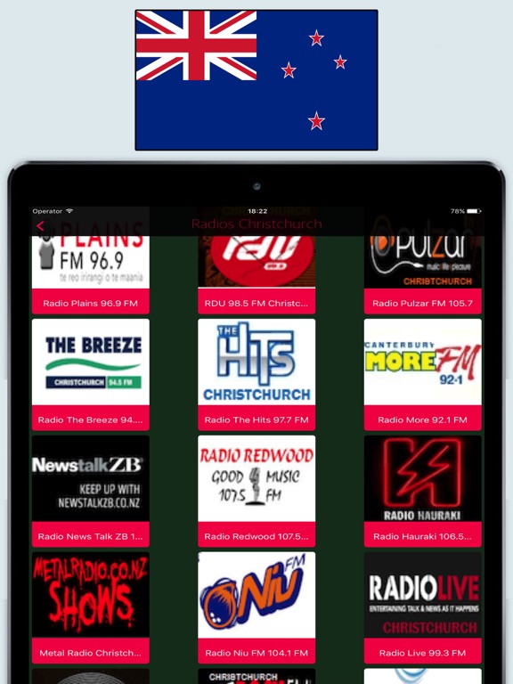 Screenshot #5 pour Radio New Zealand FM / Radio Stations Online Live