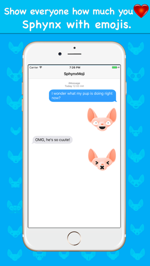 SphynxMoji - Sphynx Emoji Keyboard(圖2)-速報App