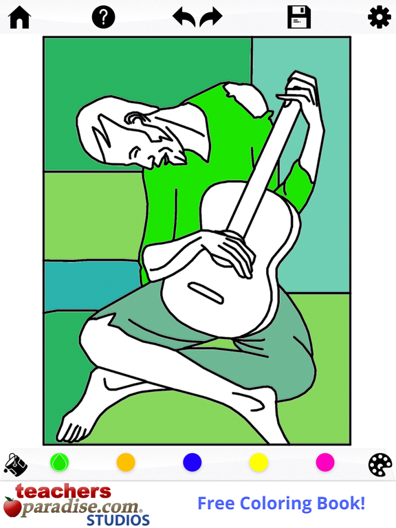 Screenshot #6 pour Picasso Coloring: Coloring Book for Adults