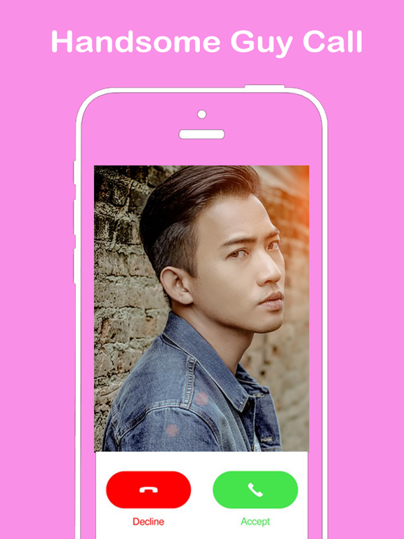 Fake Call from Family Man and Handsome Guy iPad screenshot 4 - Entertainment app