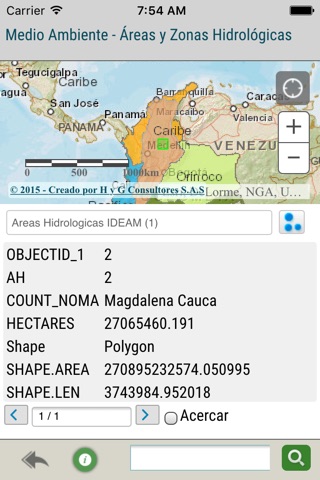 Visor Geográfico screenshot 2