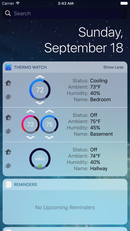 Thermo Watch for Nest Thermostat®