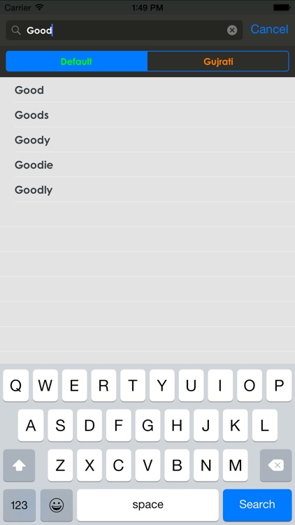 Gujarati English Dictionary screenshot-4