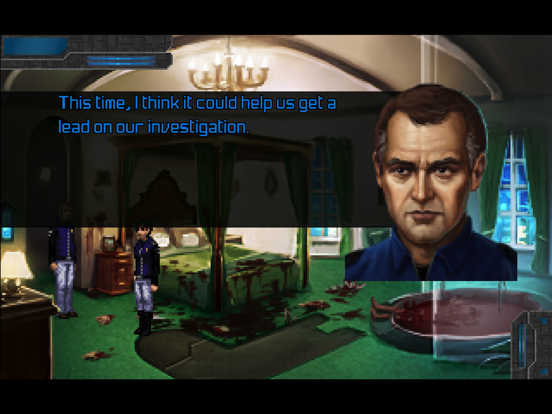 Technobabylon iPad app afbeelding 2