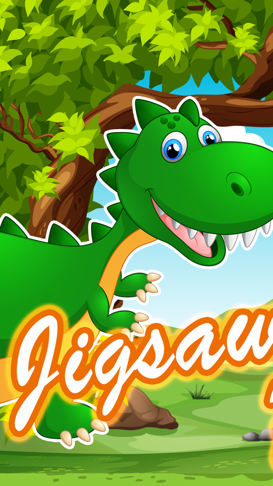 Dino Jigsaw Puzzles pre k 7 year old activities - 1.0 - (iOS)
