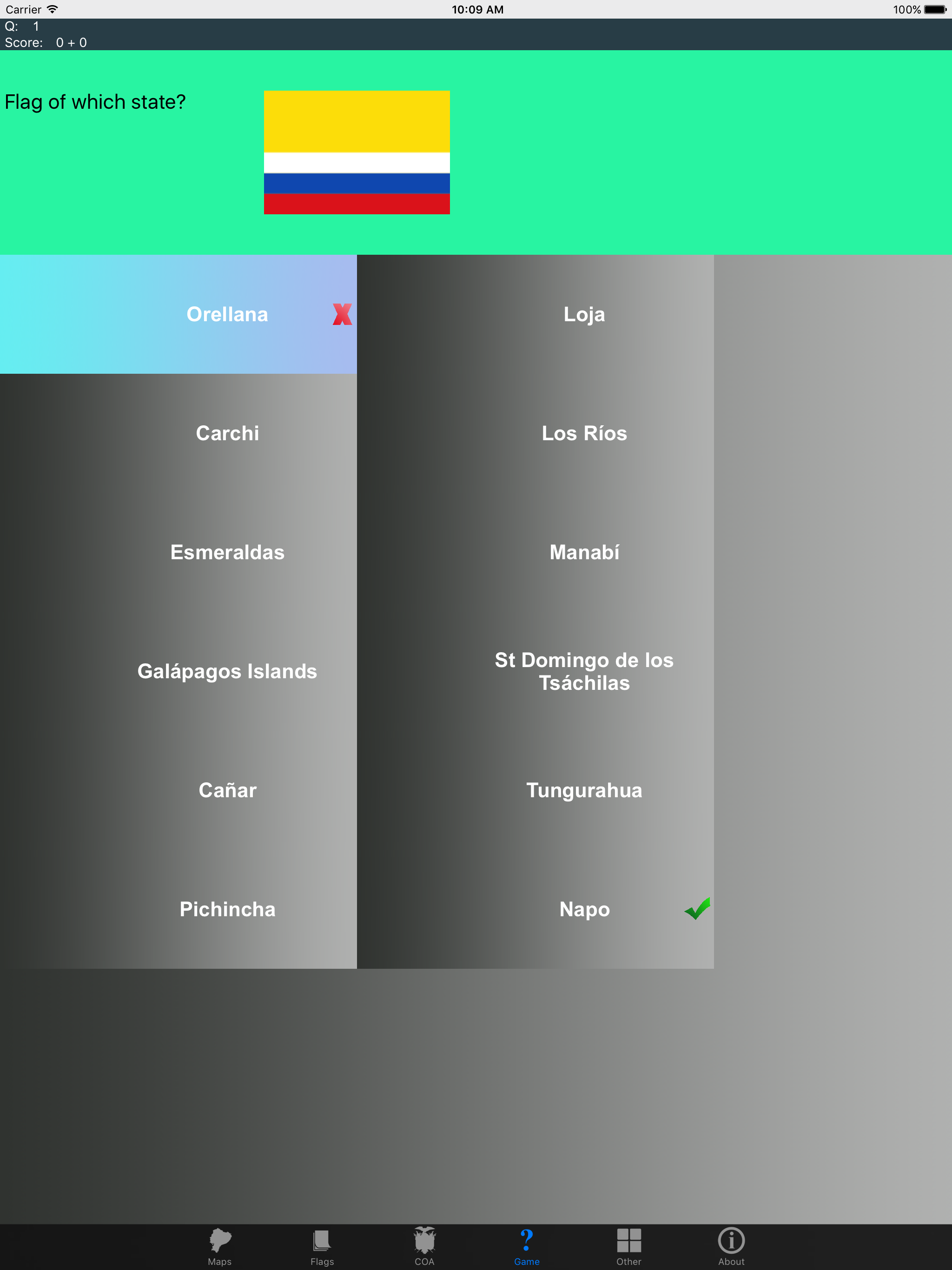 Ecuador Province Maps, Flags and Capitals