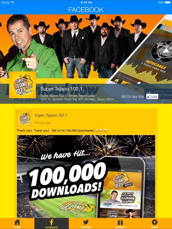 Screenshot #5 pour Super Tejano 102.1