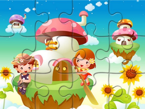 jigsaw puzzle games free for kids iPad screenshot