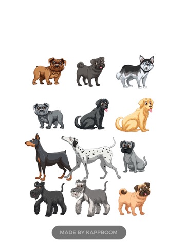 Dog Lover Stickersのおすすめ画像1