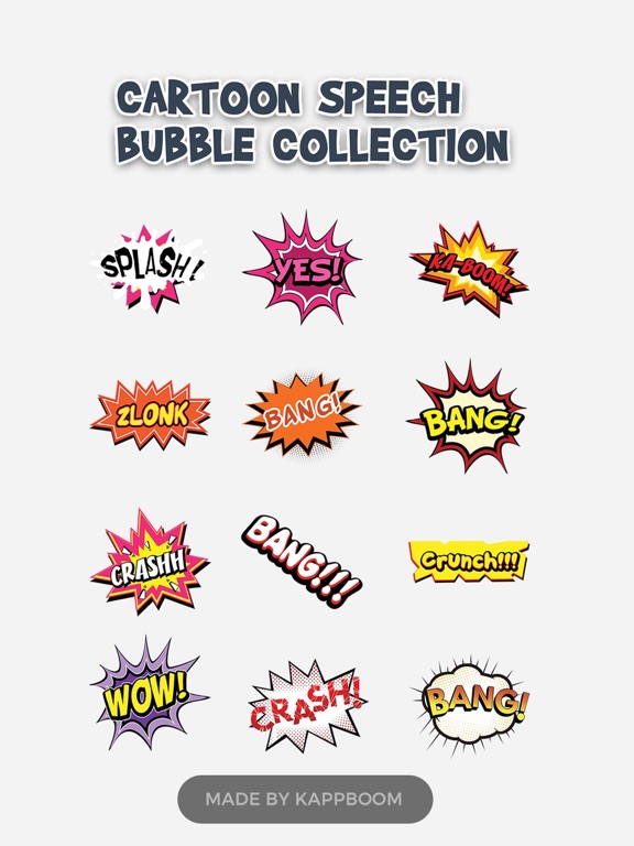 Screenshot #4 pour Cartoon Comic Stickers