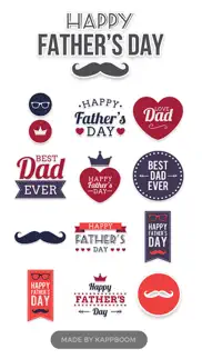 father's day stamp iphone screenshot 1