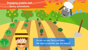 Math Tales The Farm: Rhymes and maths for kids screenshot #3 for iPhone