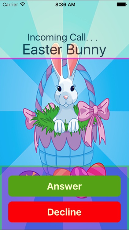 Fake call from Easter Bunny