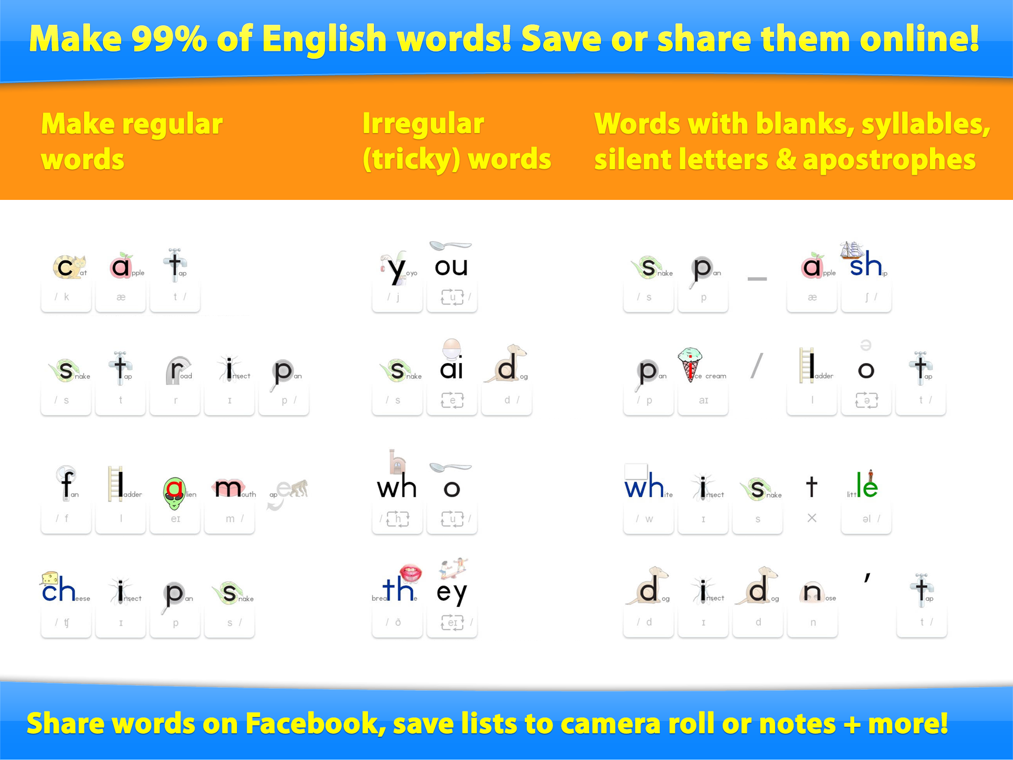 Word Builder - The Phonics Teaching Tool screenshot 5