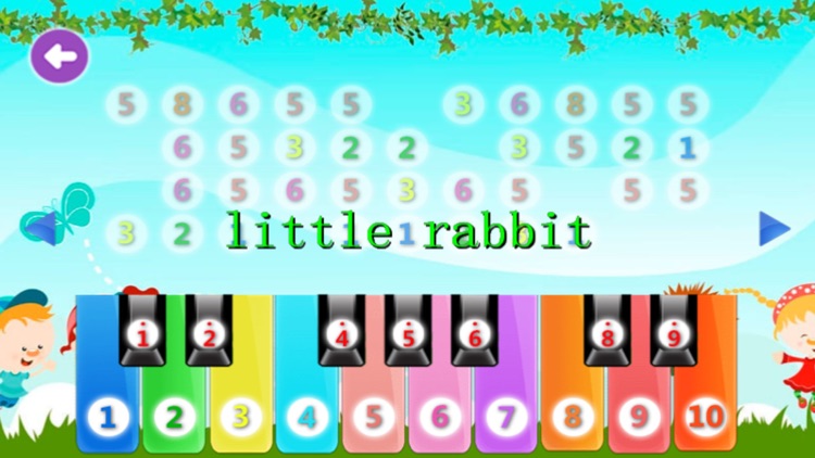 kids Piano-Playing music Game