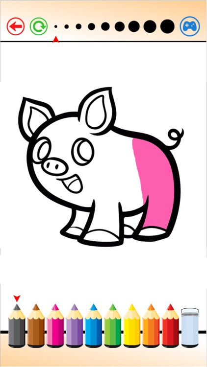 Cute Animal Coloring Book - Learn Drawing for Kids