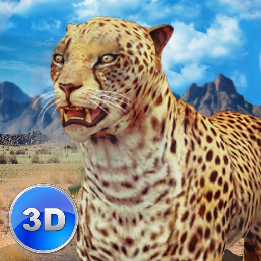 African Cheetah: Wild Animal Simulator 3D Icon