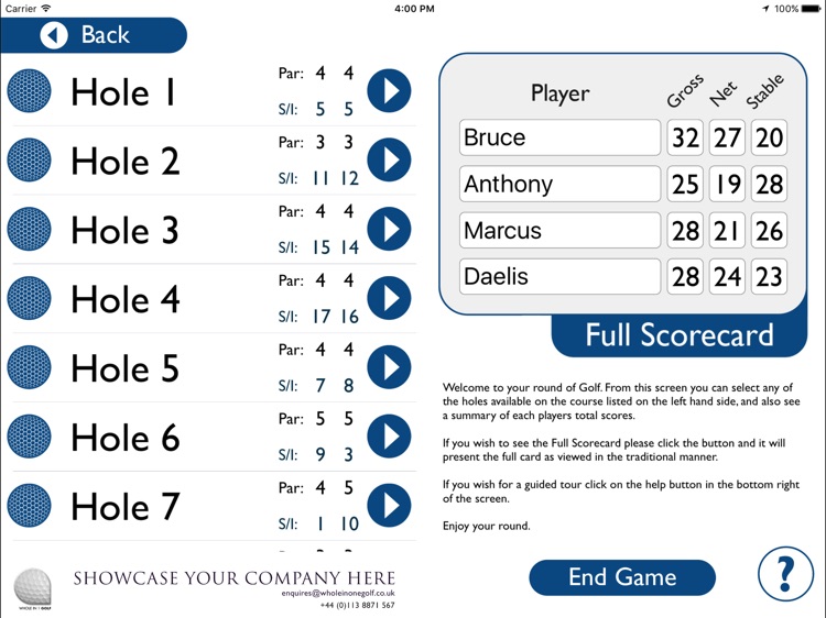 Kirkintilloch Golf Club - Buggy