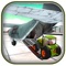 3D Farming Tractor Cargo Airplane Pilot
