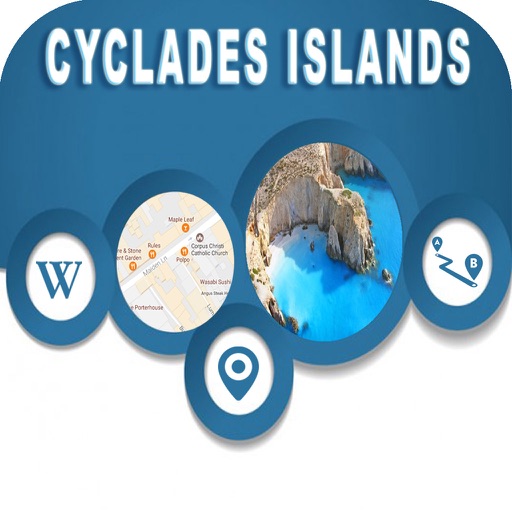 Cyclades Islands Greece Offline Maps Navigation