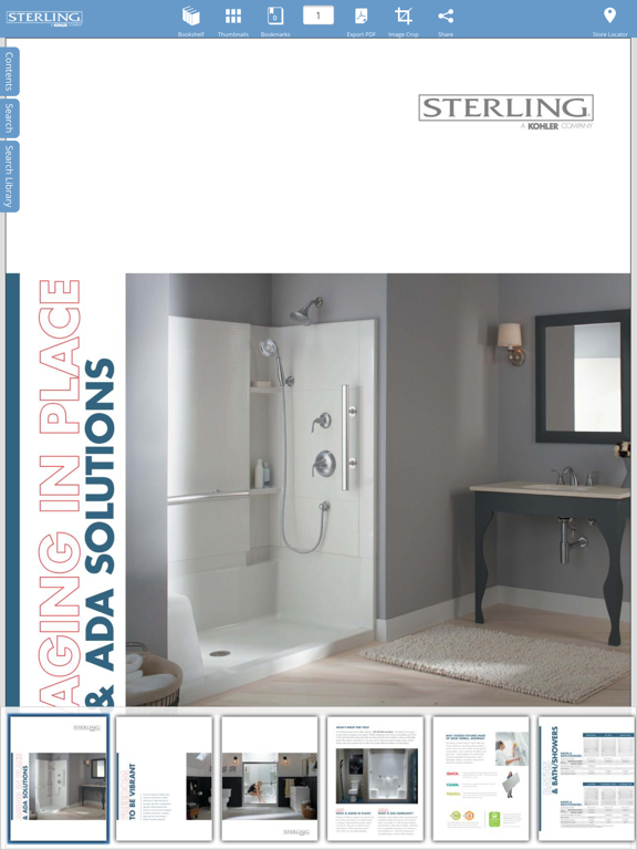 Sterling Plumbing Catalogs iPad screenshot 4 - Shopping app