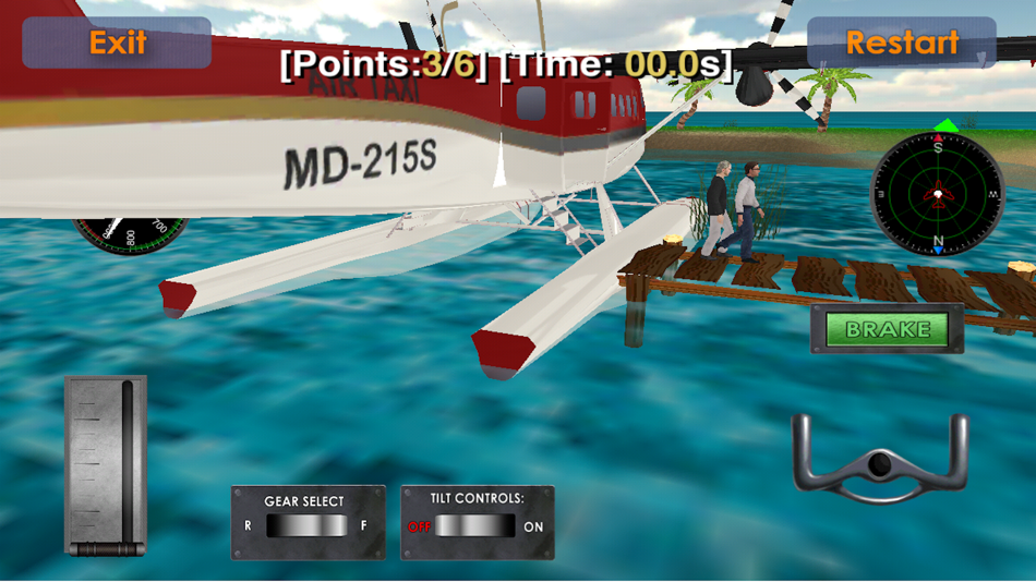 #4. Sea-Plane: Flight Simulator 3D (iOS) 由: Attribute