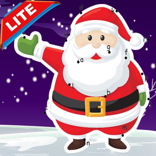 Santa Claus Dot to Dot: happy xmas kids fun games icon