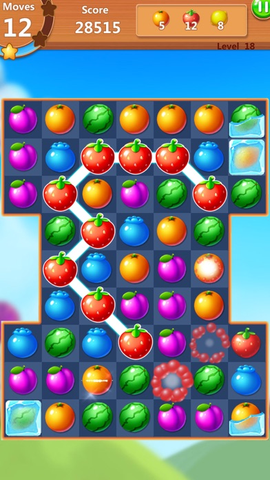 Screenshot #3 pour Fruit Connect Sweet