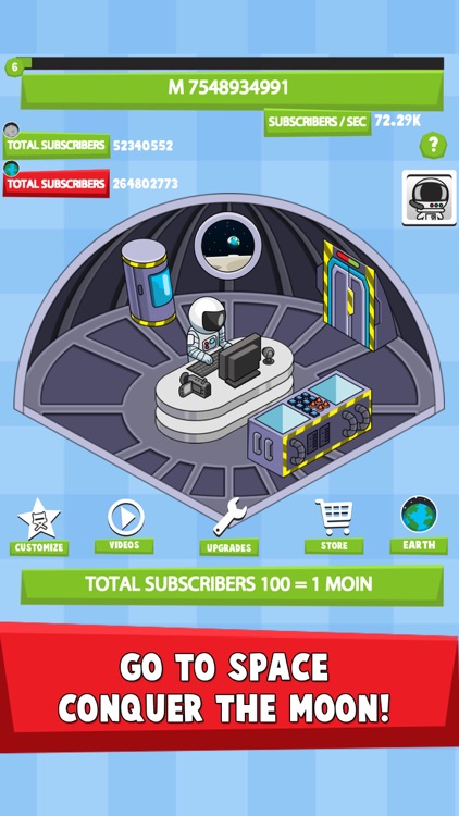 Tube Tycoon Simulator -Tap Tuber Idle Clicker Game