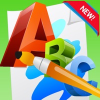 Boy Girl learn Spanish vocab by coloring book game