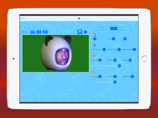 Wrap your head around 3D: Avatar Image & Video iPad screenshot 3 - Photo & Video app