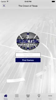 texas gametime basketball iphone screenshot 3