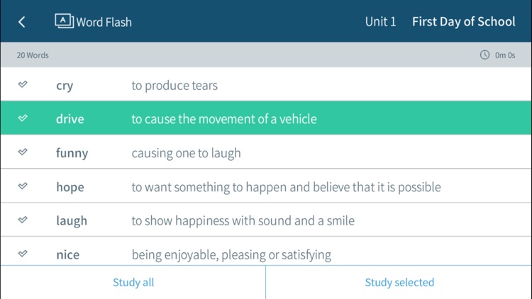 1000 Basic English Words 1 screenshot-3
