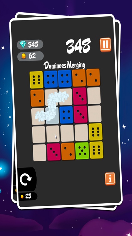 Dominoes Merging - Block Merged