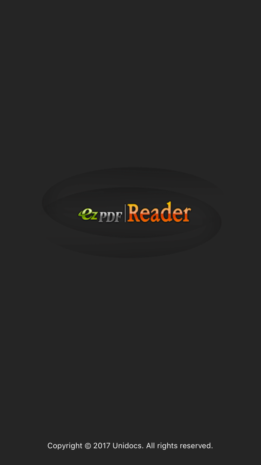 ezPDF Reader: PDF Reader, Annotator & Form Filler - 2.600 - (iOS)