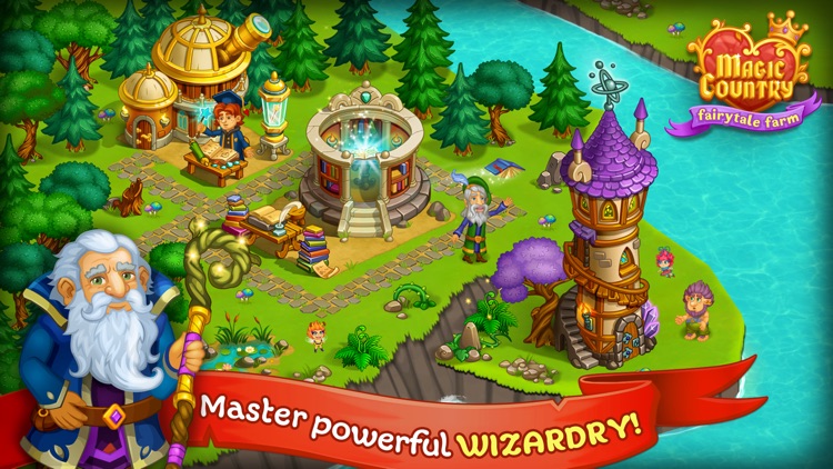 Magic Country: fairy city farm screenshot-3