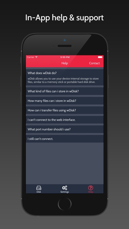 wDisk - Wireless Disk Drive