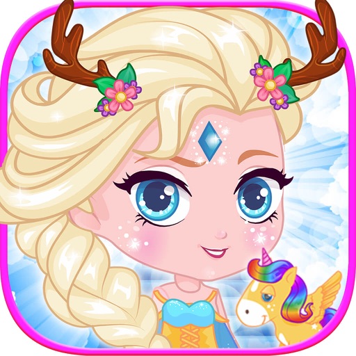 Cute princess - makeup plus dressup girl games