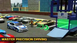 multi level car parking crane driving simulator 3d iphone screenshot 2