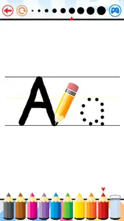 write letters abc and numbers for preschoolers iphone screenshot 1