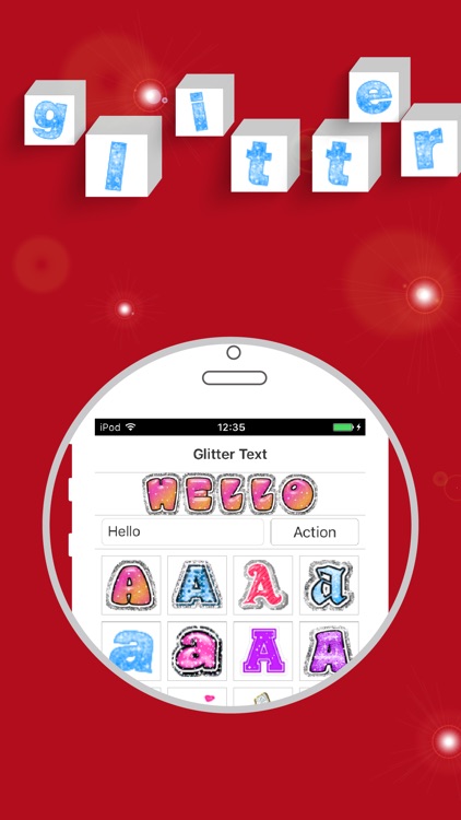 Glitter Text - GIF Maker and Animation Generator by ShuMei Liang