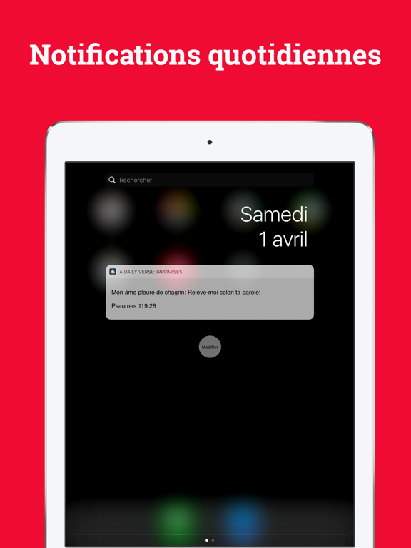 Screenshot #4 pour iPromises - Versets Bibliques