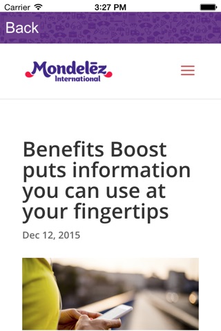 Benefits Made Right (MDLZ) screenshot 3