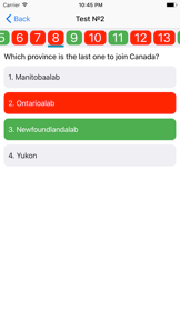 Canadian Citizenship Test 2017 Free screenshot