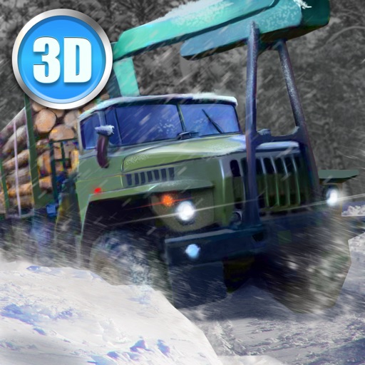 Winter Timber Truck Simulator Full icon